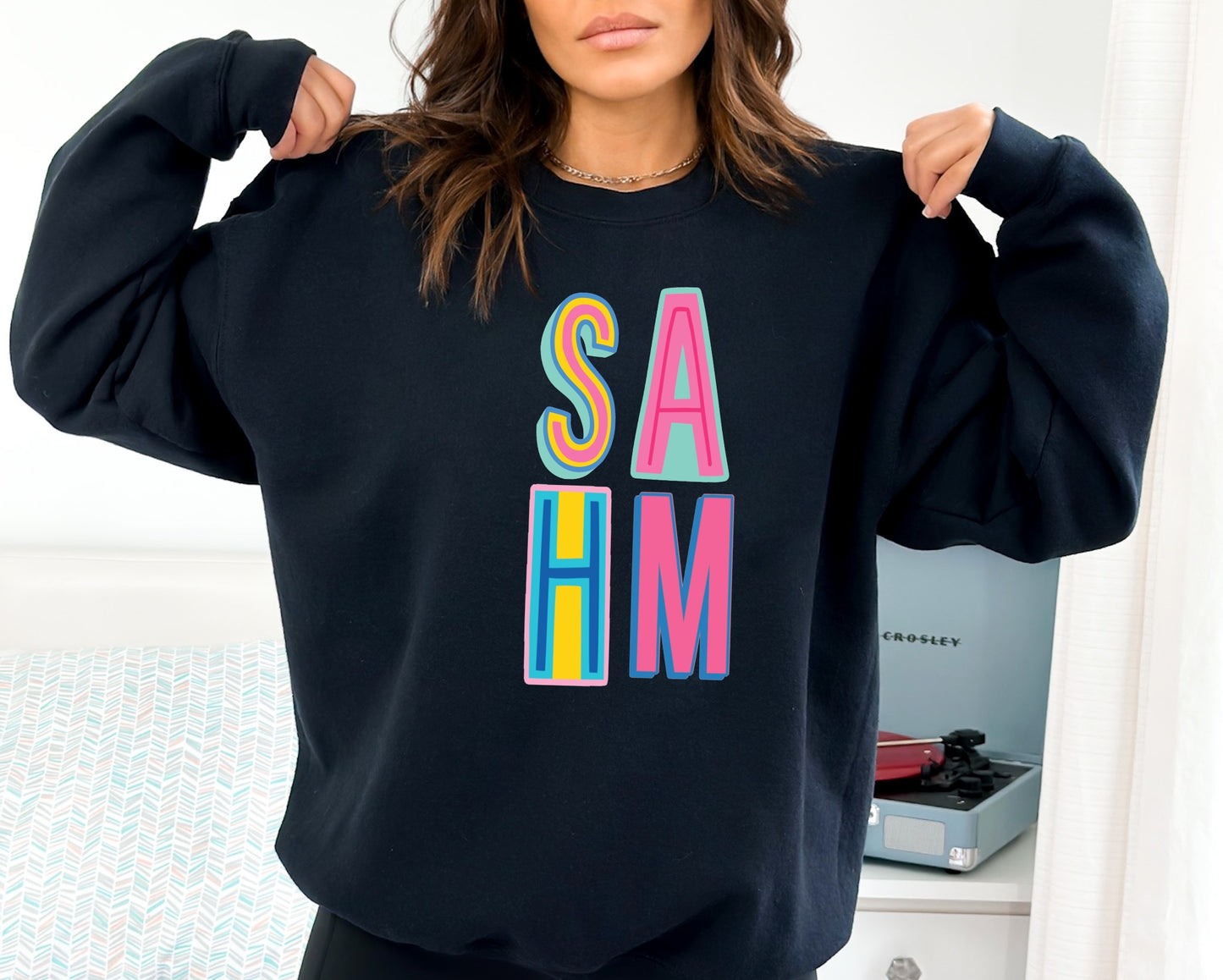 SAHM Colorful Graphic Tee