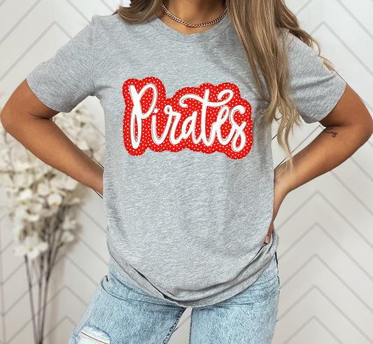 Pirates Faux Applique