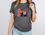 Wildcats Red Splatter DTF Transfer - Merch Girls