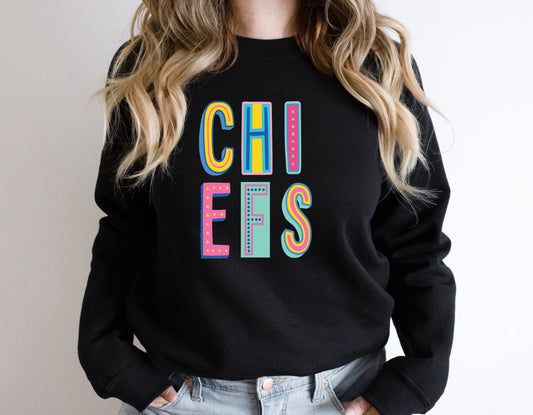 Chiefs Colorful Graphic Tee