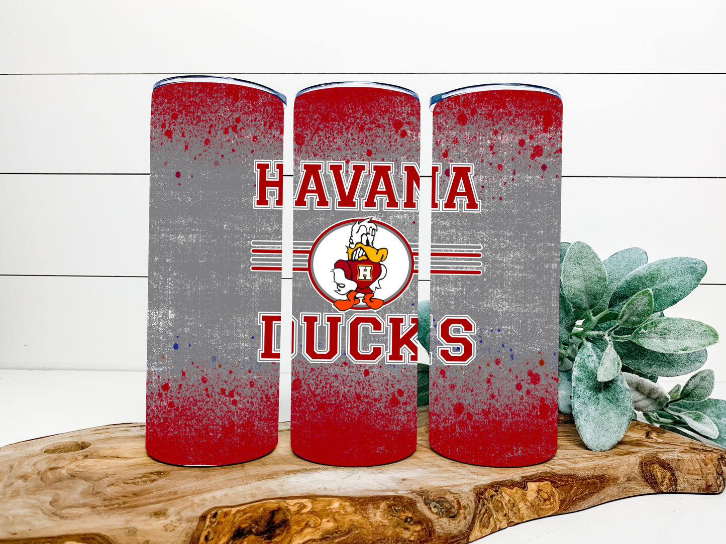 Havana Ducks Completed 20oz Skinny Tumbler