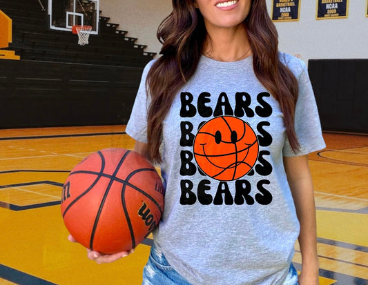 Bears Basketball Graphic Tee