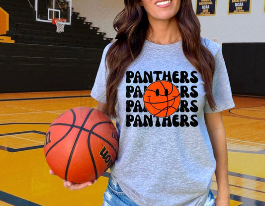 Panthers Basketball Graphic Tee