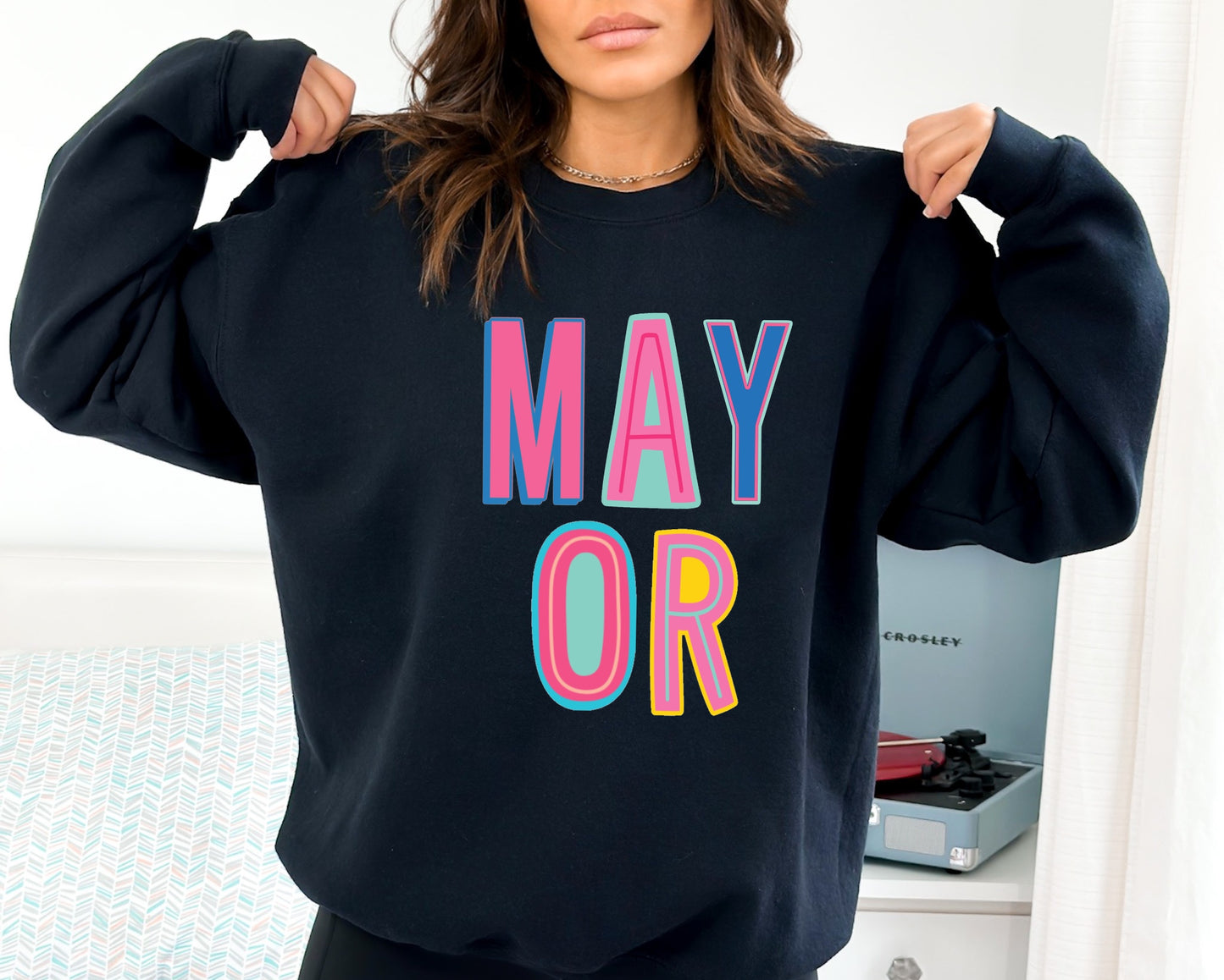 Mayor Colorful Graphic Tee