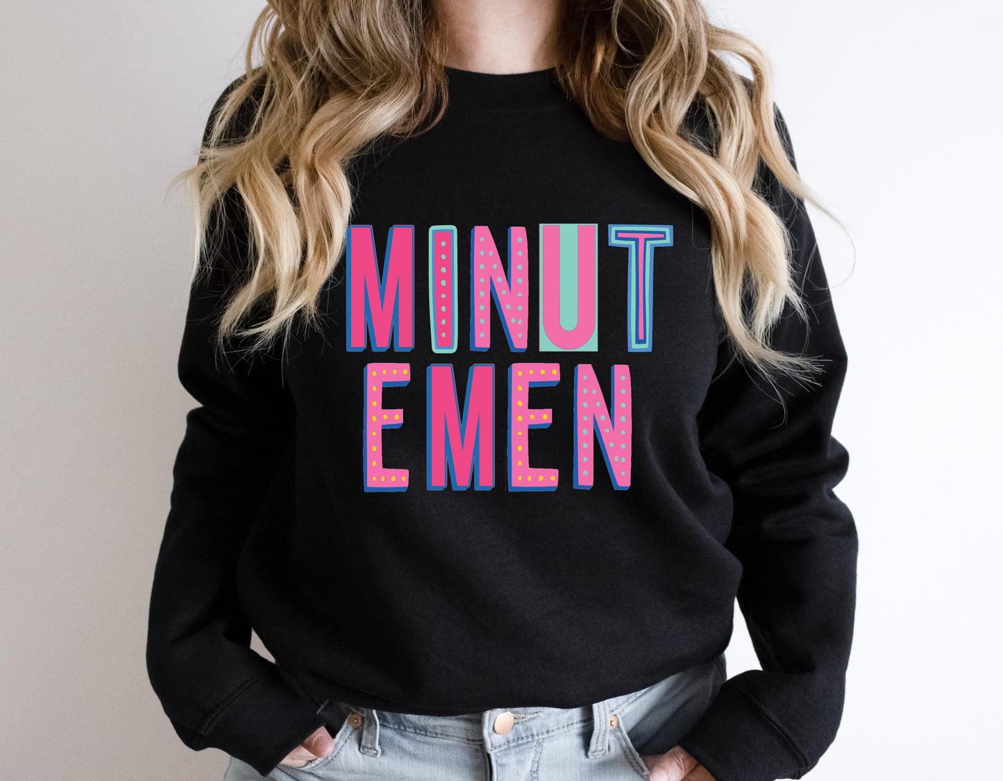 Minutemen Colorful Graphic Tee