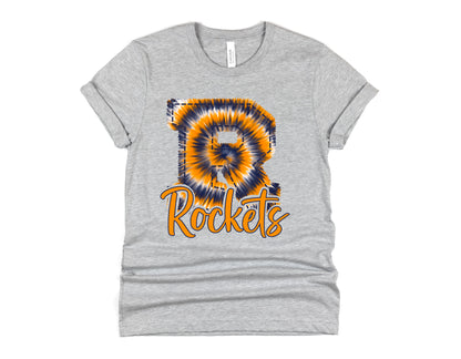 Rockets Faux Embroidery Graphic Tee