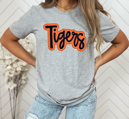 Tigers Faux Applique