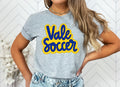 Vale Soccer Faux Applique Graphic Tee