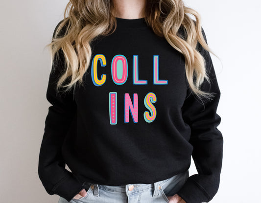 Collins Colorful Graphic Tee