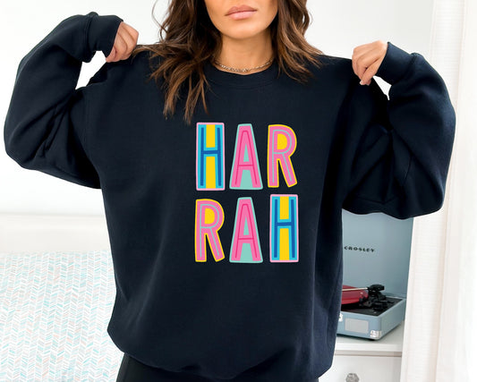 Harrah Colorful Graphic Tee