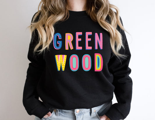 Greenwood Colorful Graphic Tee