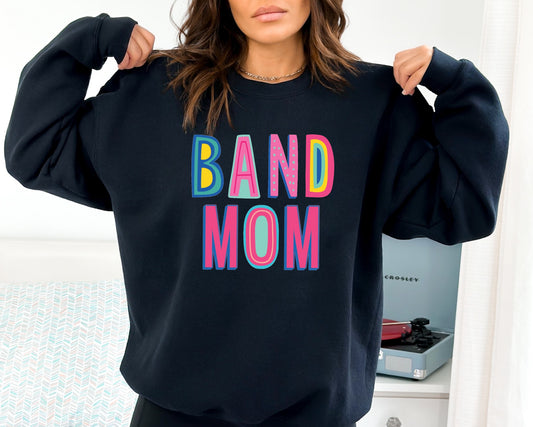 Band Mom Colorful Graphic Tee