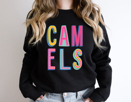 Camels Colorful Graphic Tee