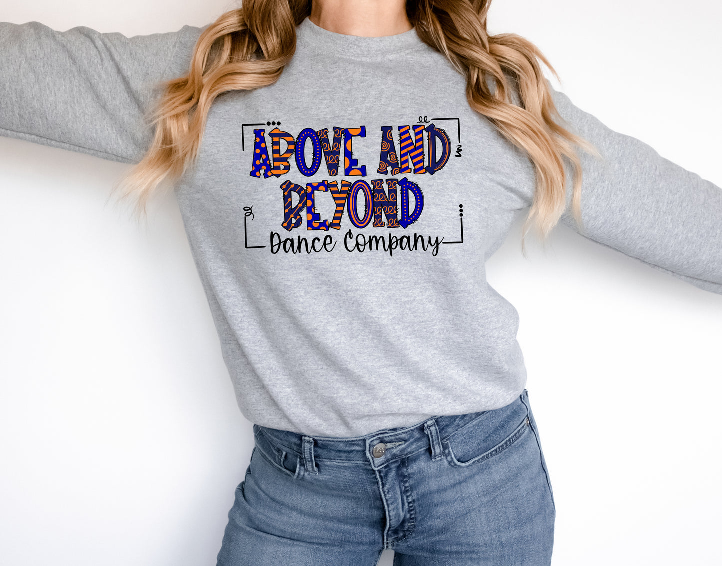 Above and Beyond Dance Company Doodle Graphic Tee
