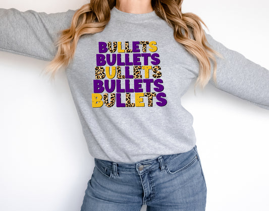 Bullets Stacked Repeating Graphic Tee