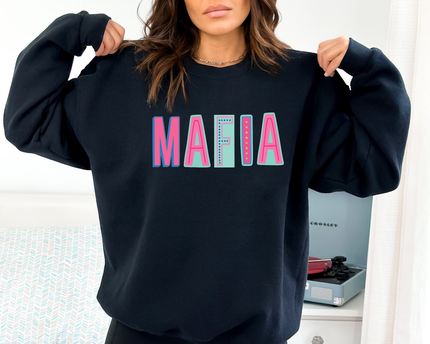 Mafia Colorful Graphic Tee