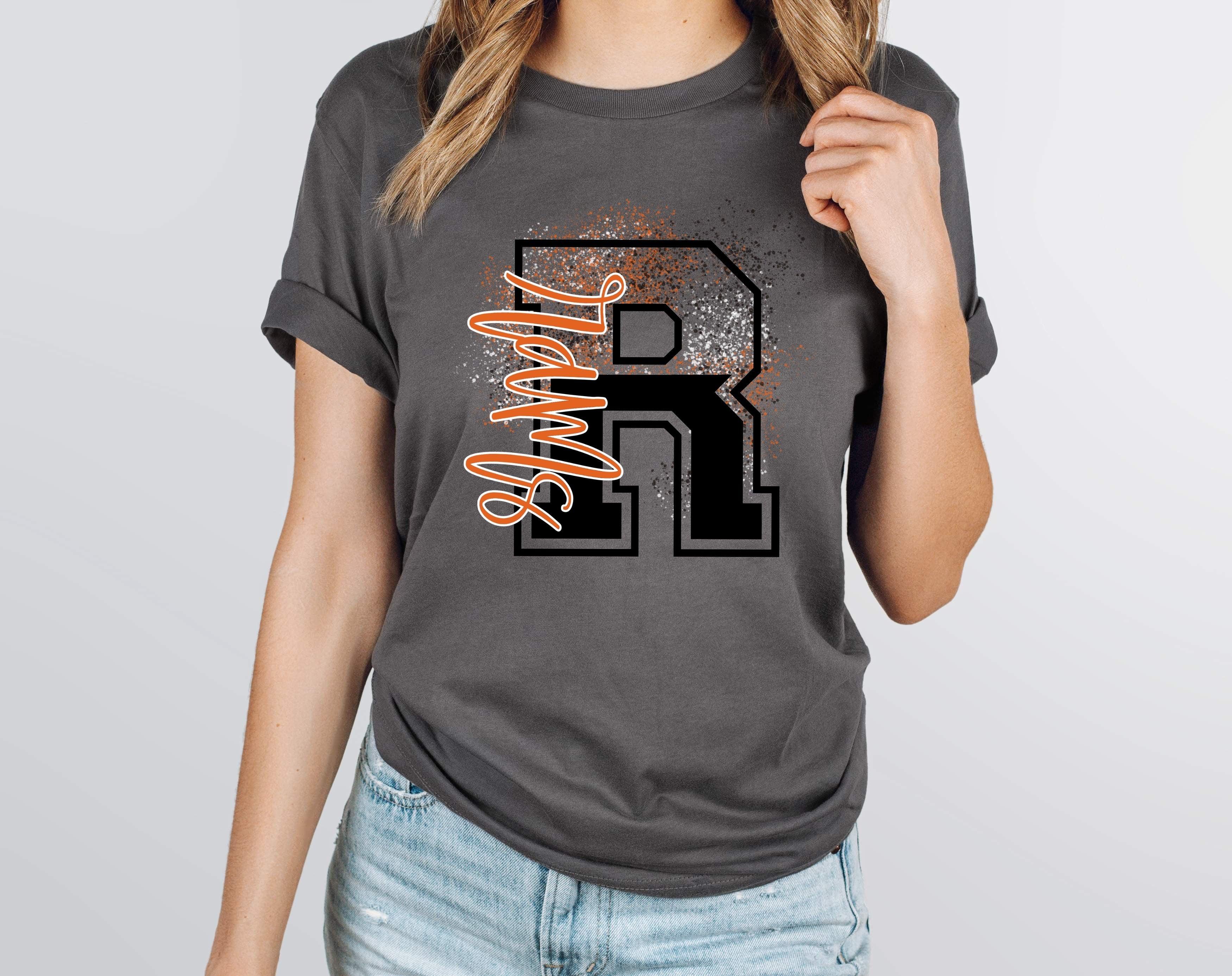 Rams Orange Splatter DTF Transfer - Merch Girls