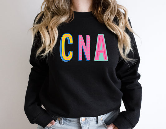 CNA Colorful Graphic Tee