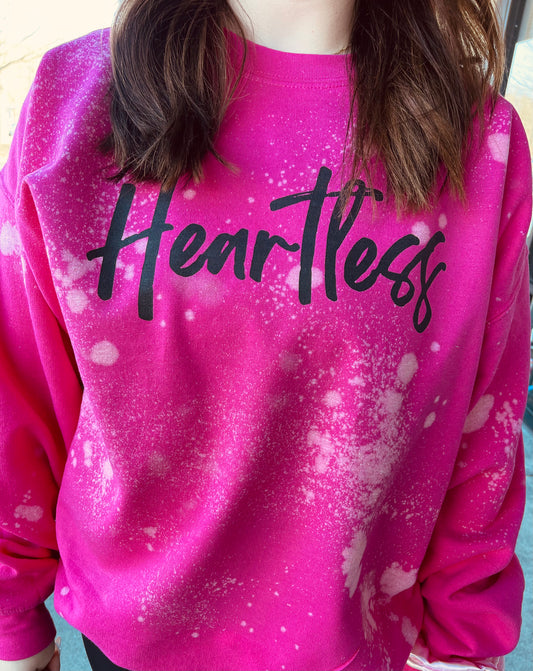 Heartless Bleach Graphic Sweatshirt