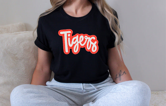 Tigers Faux Applique