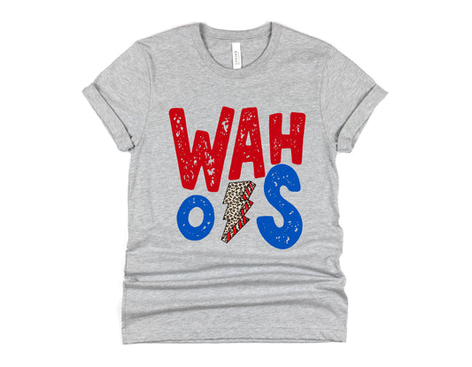 Wahoos Lightning Bolt Graphic Tee