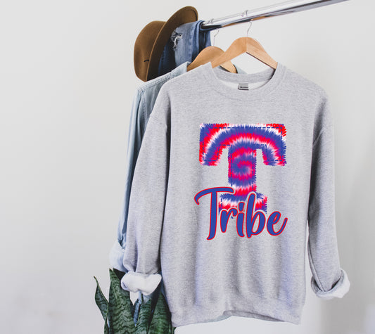 Tribe Faux Embroidery Graphic Tee
