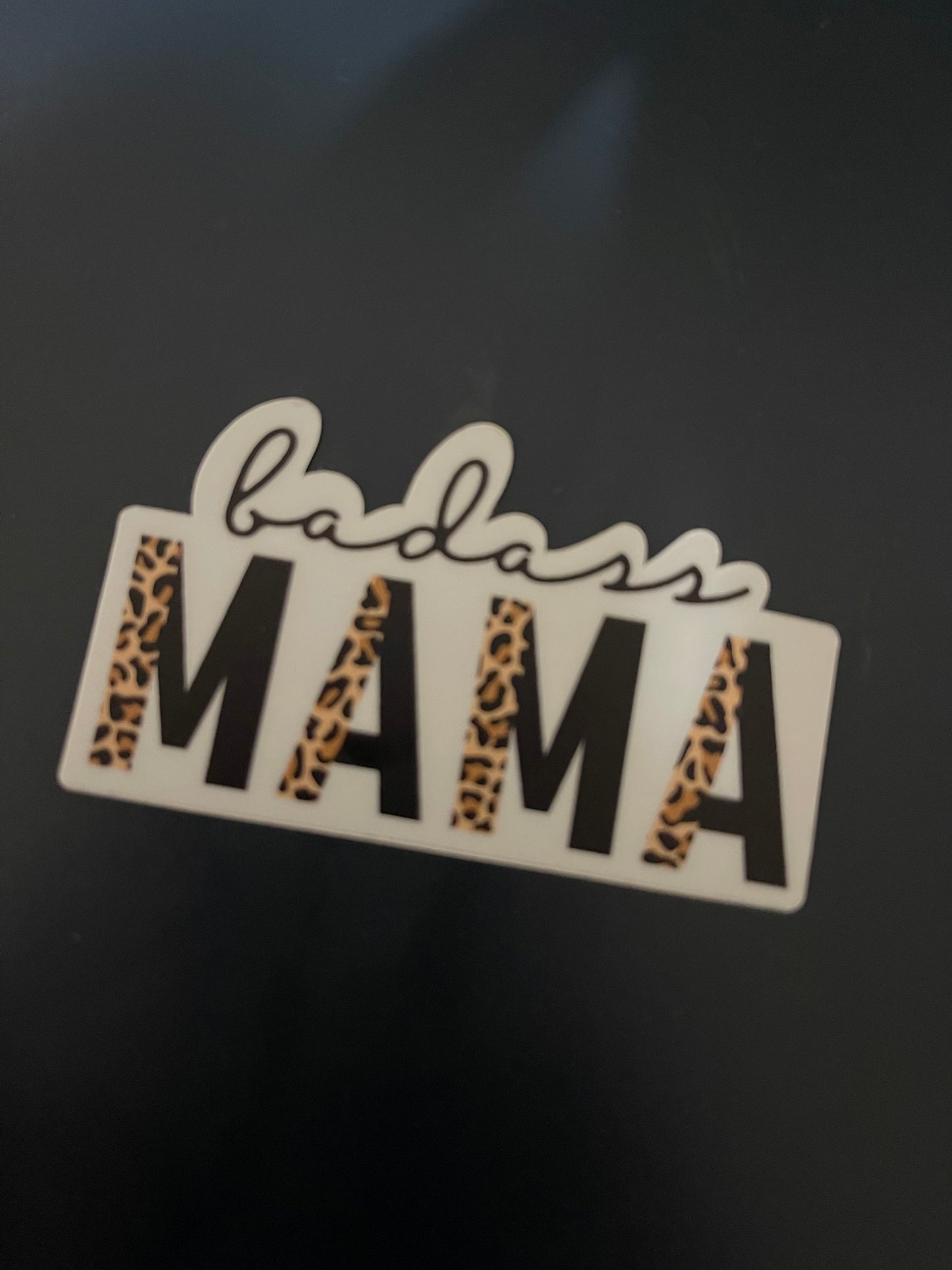 Badass Mama Cut Sticker