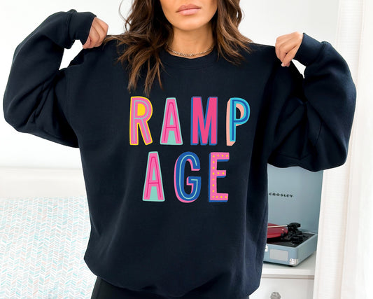 Rampage Colorful Graphic Tee