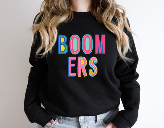 Boomers Colorful Graphic Tee
