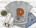 Pretzels Glitter Varsity Doodle Graphic Tee Graphic Tee - Merch Girls