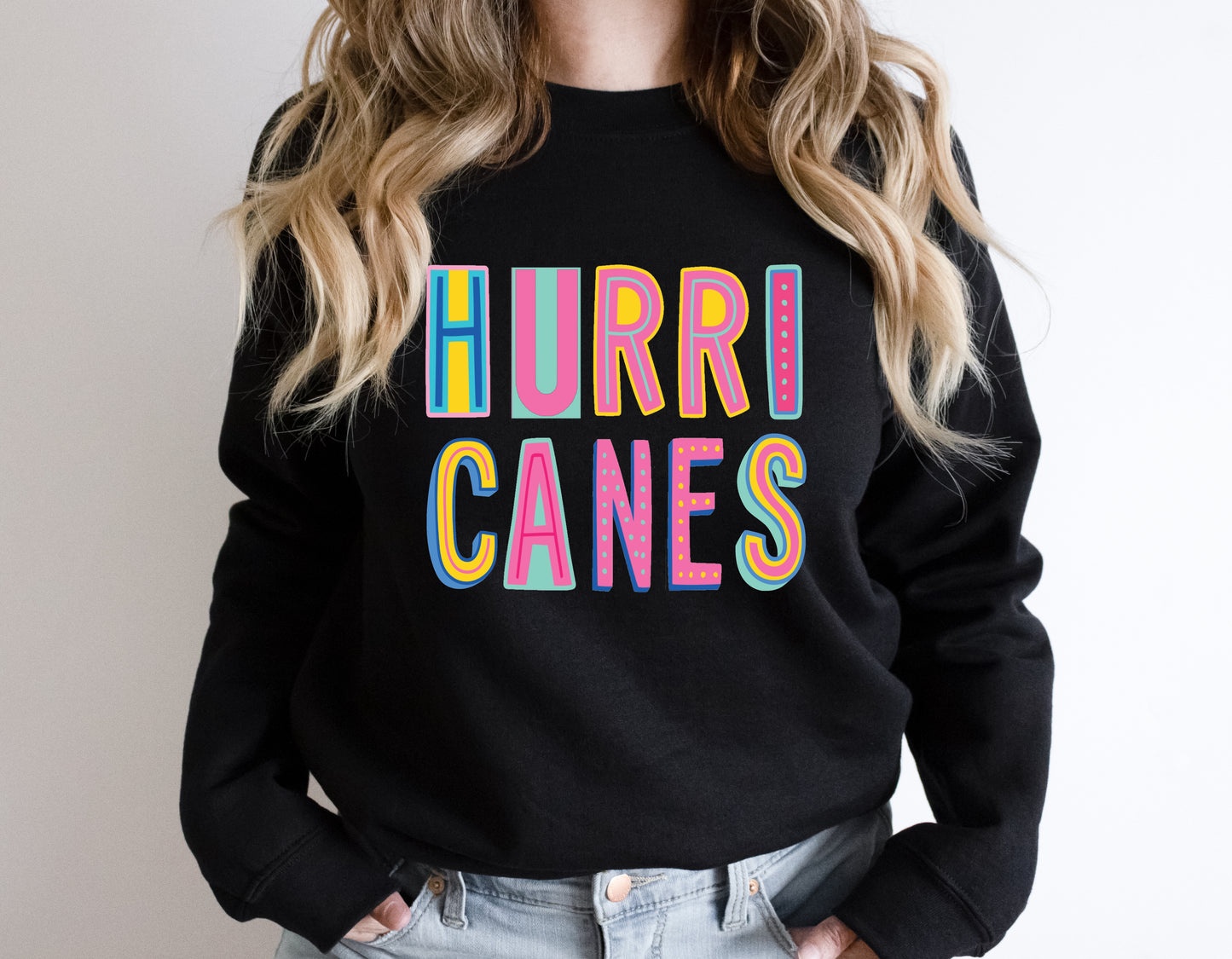 Hurricanes Colorful Graphic Tee