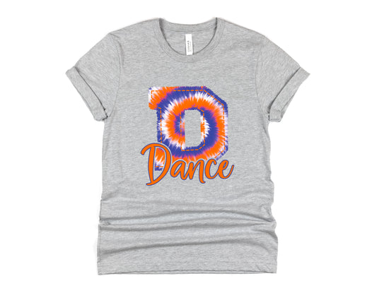 Dance Faux Embroidery Graphic Tee