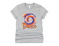 Dance Faux Embroidery Graphic Tee - Merch Girls