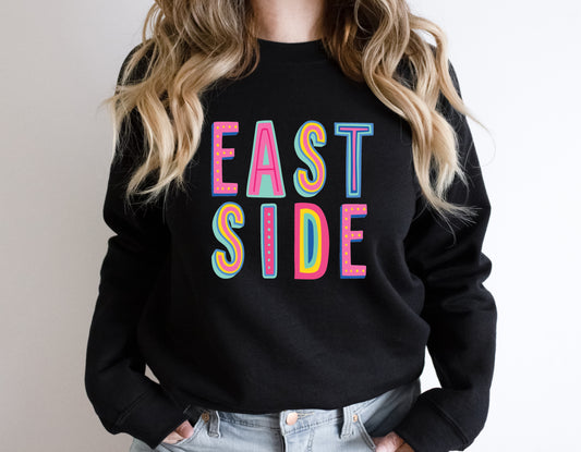 East Side Colorful Graphic Tee