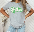 Huskies Faux Applique Graphic Tee