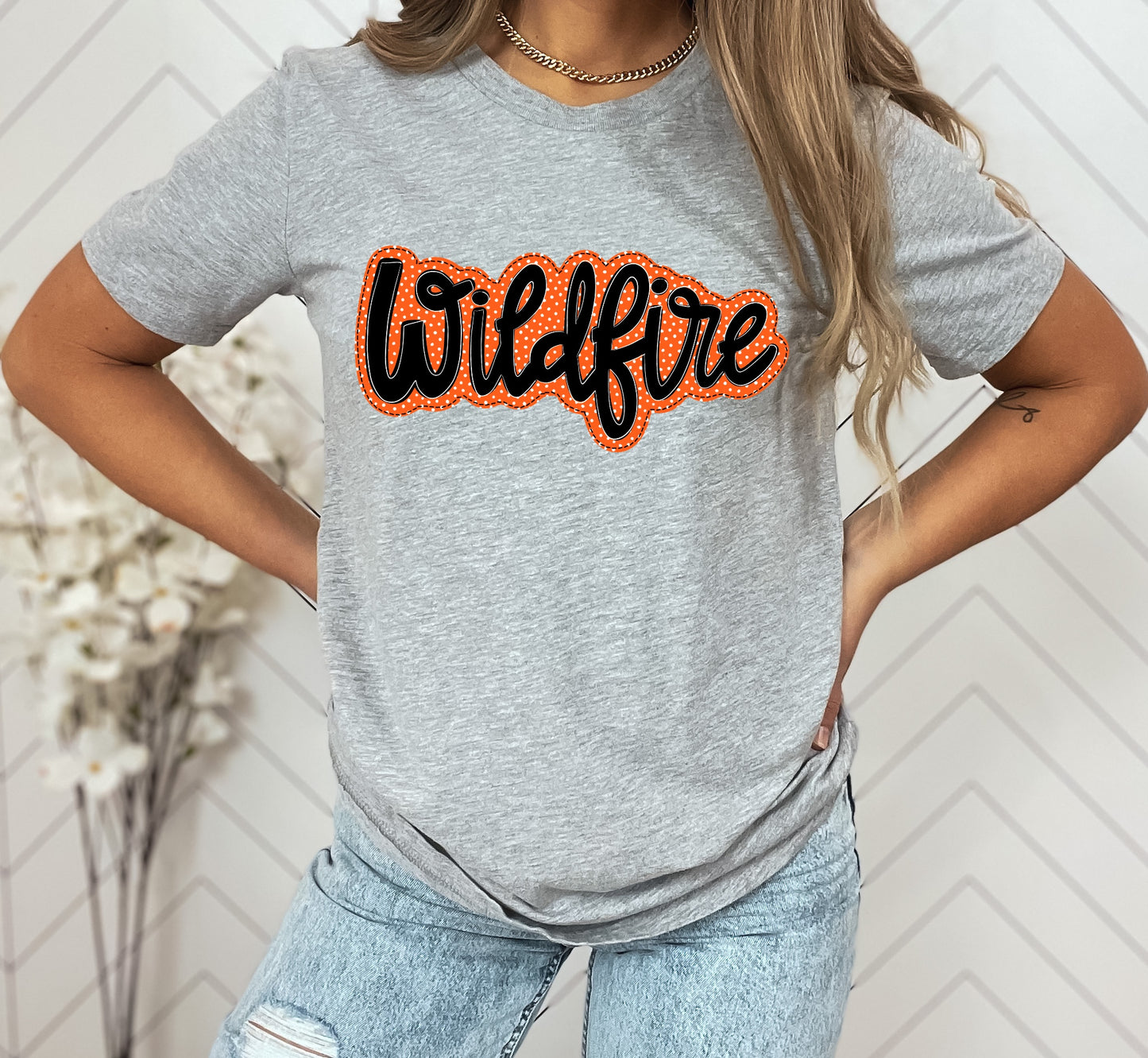 Wildfire Faux Applique