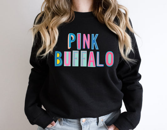 Pink Buffalo Colorful Graphic Tee