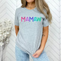 Mamaw Scribble Doodle Graphic Tee - Merch Girls