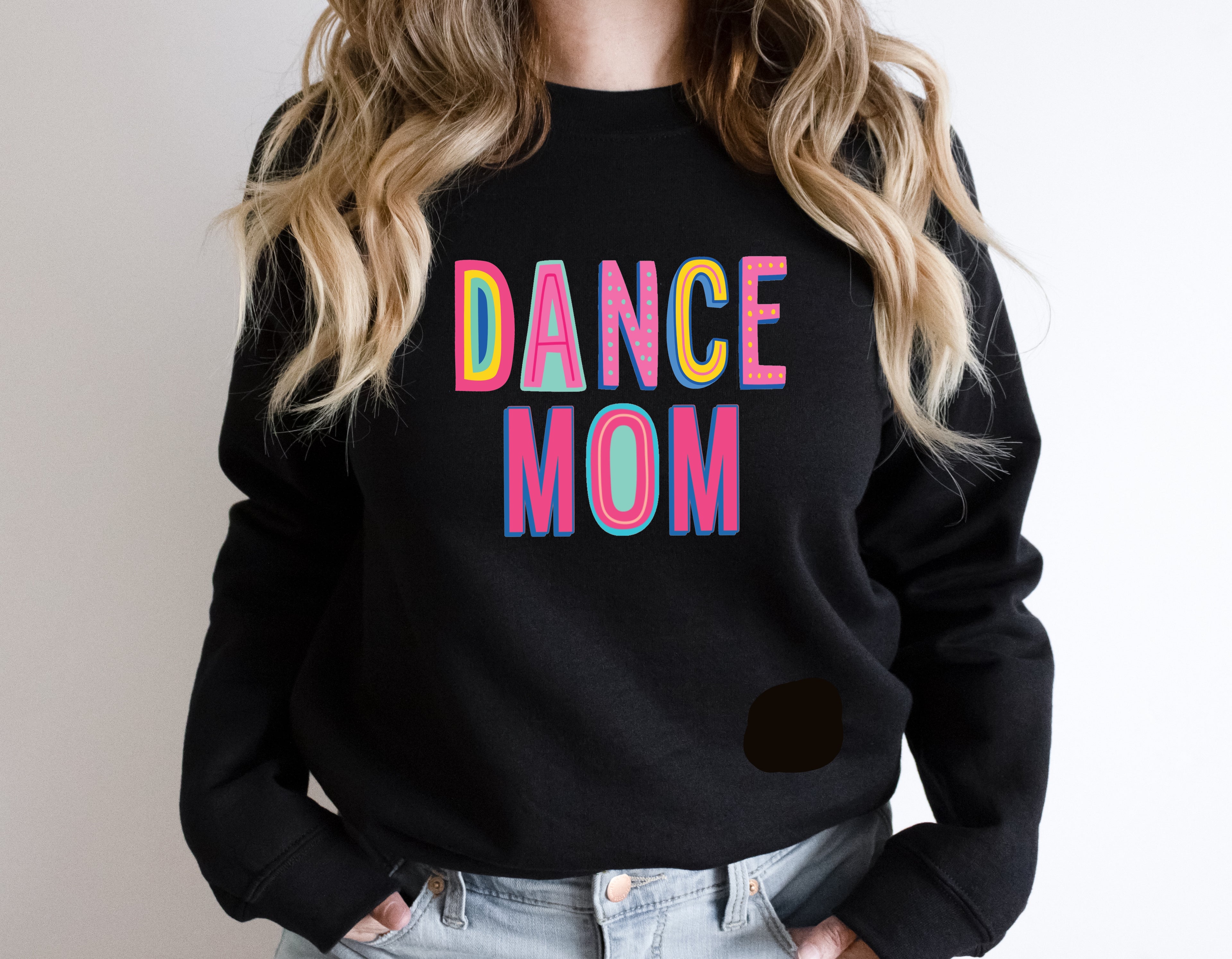 Dance Mom  Colorful Graphic Tee