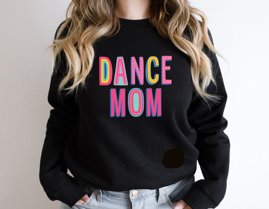 Dance Mom  Colorful Graphic Tee