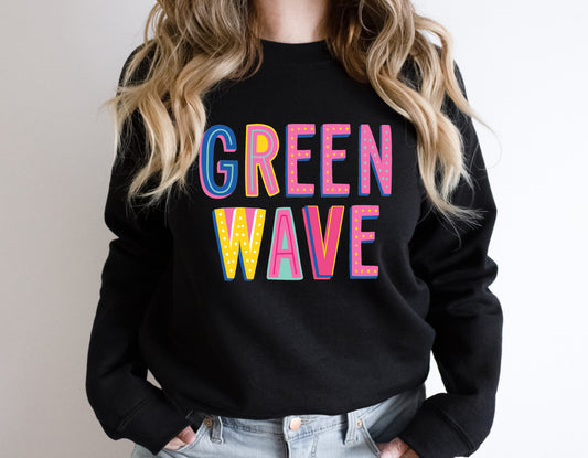 Greenwave Colorful Graphic Tee