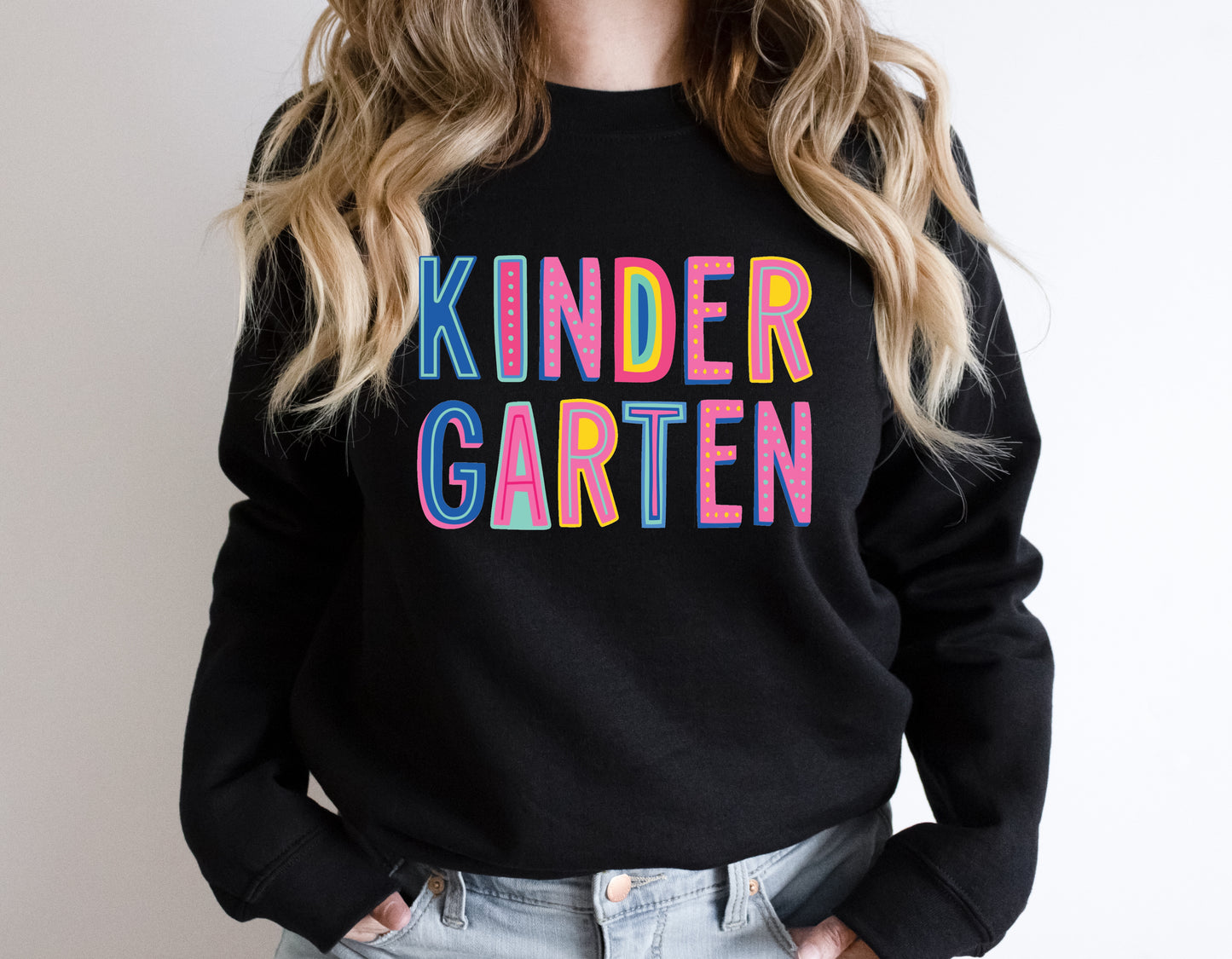 Kindergarten Colorful Graphic Tee