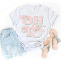 Ohio Floral Graphic Tee - Merch Girls