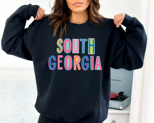 South Georgia Colorful Graphic Tee