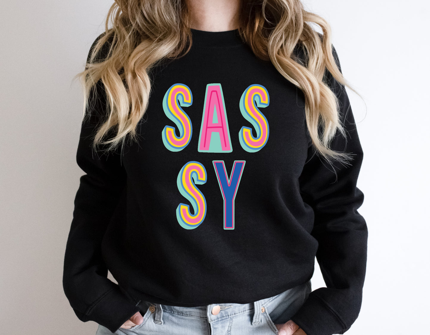 Sassy Colorful Graphic Tee