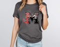 Mustangs Red Splatter DTF Transfer - Merch Girls
