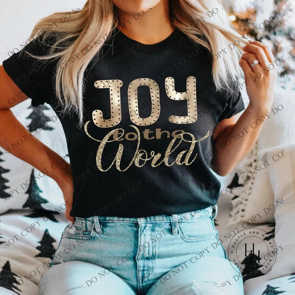Joy to the World Graphic Tee - Merch Girls