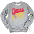 Kansas City Lightning Bolt Graphic Tee - Merch Girls