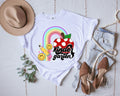 Kindergarten Rainbow Graphic Tee - Merch Girls