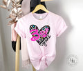 Leopard Heart- 3rd grade Graphic Tee - Merch Girls